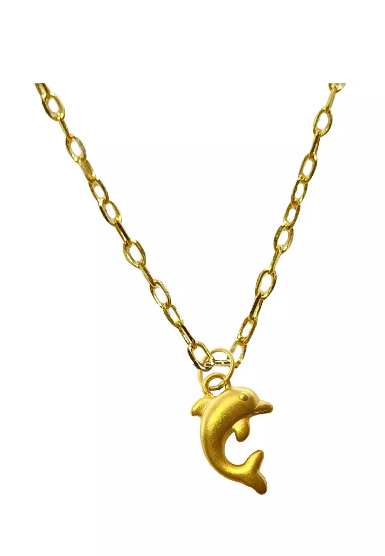 Gold 2025 dolphin locket