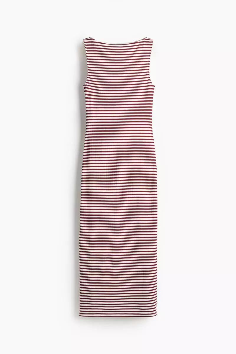 Buy H&M Ribbed jersey midi dress 2026 Online