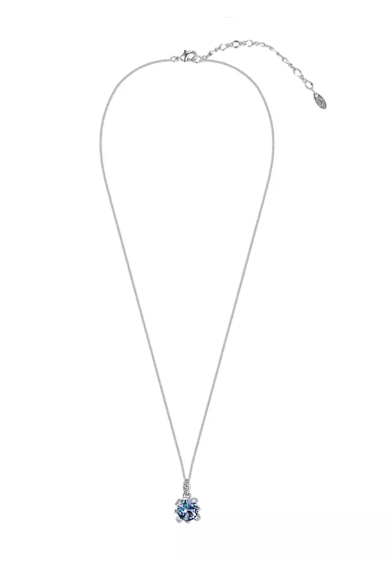 [ Alexandrite Collection ] La Tira Alexandrite Pendant Silver S925 WG - Kalung by Her Jewellery