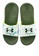 Under Armour green UA W Ansa Graphic Slide Sandals 8D6E2SHF1CBD2AGS_2