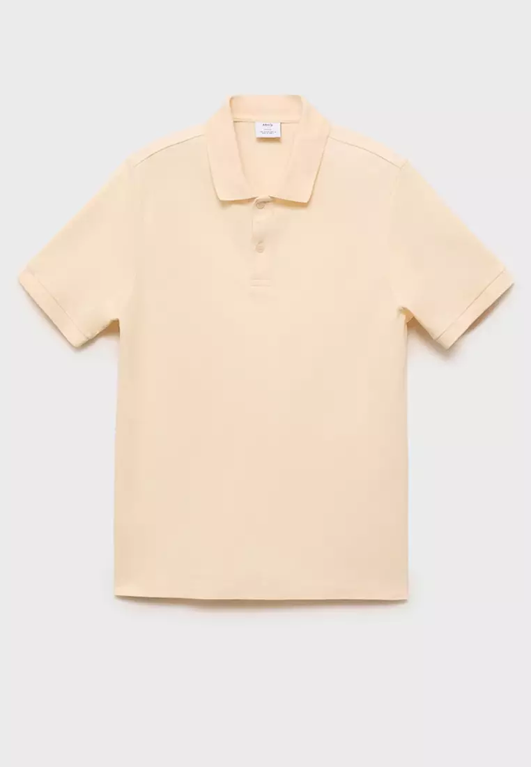Regular-Fit Cotton Piqué Polo Shirt