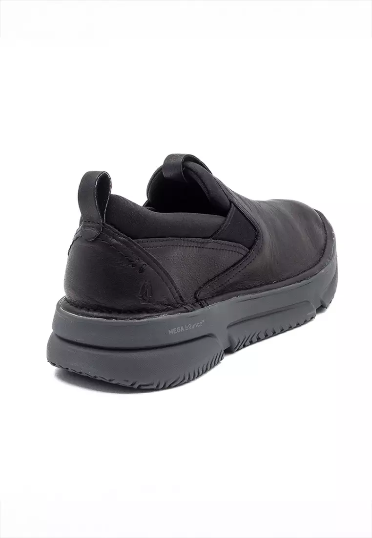 Hush Puppies Men's Shoes Baylor Slip On In Black