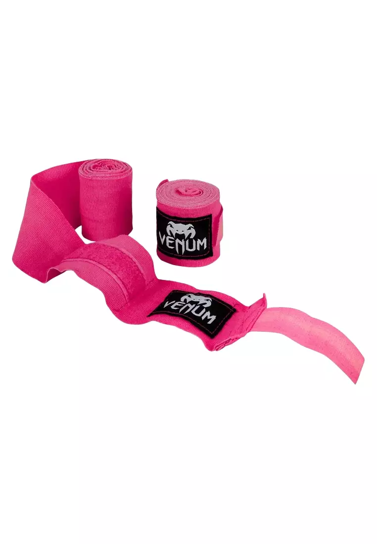 Venum Kontact Boxing Handwraps 4.5m - Neon Pink