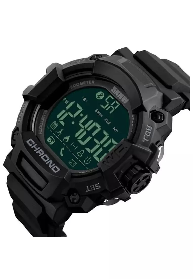 Jam Tangan Olahraga Smartwatch Bluetooth Waterproof 50m Strap Tali Material Silicone HA88 ORIGINAL