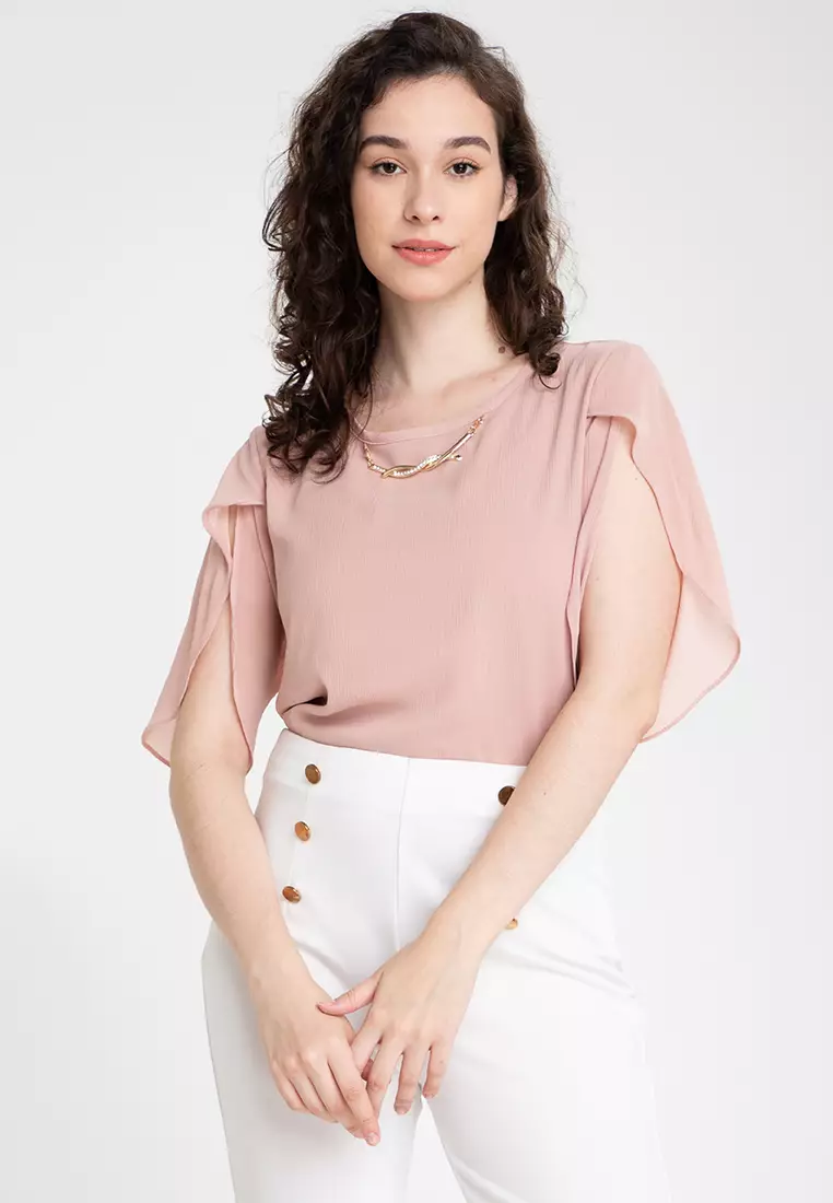 Flowy sales sleeve blouse