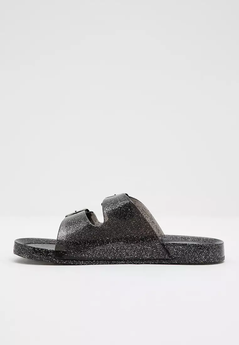 Sofia Melda Jelly Sandal Black