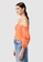 Forever New orange Quinn Ruched Top 85941AA5C06021GS_3