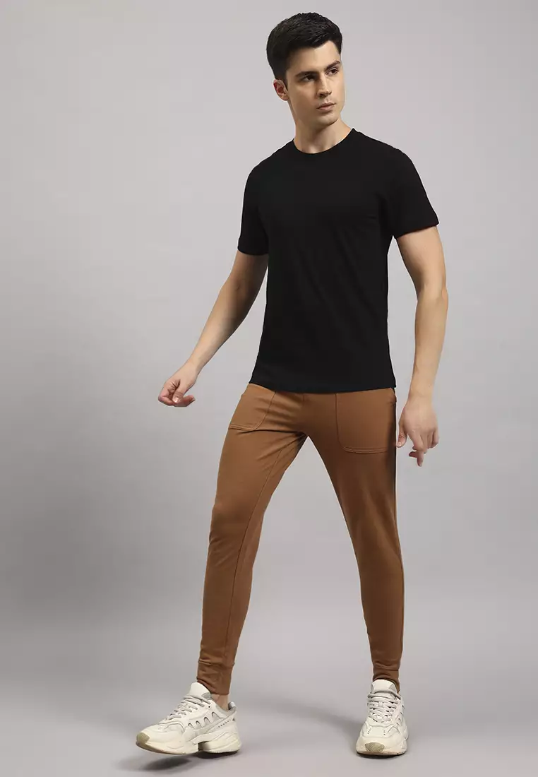 Men's Crossover Comfort Active Workday Wear Comfort Beige Jogger
