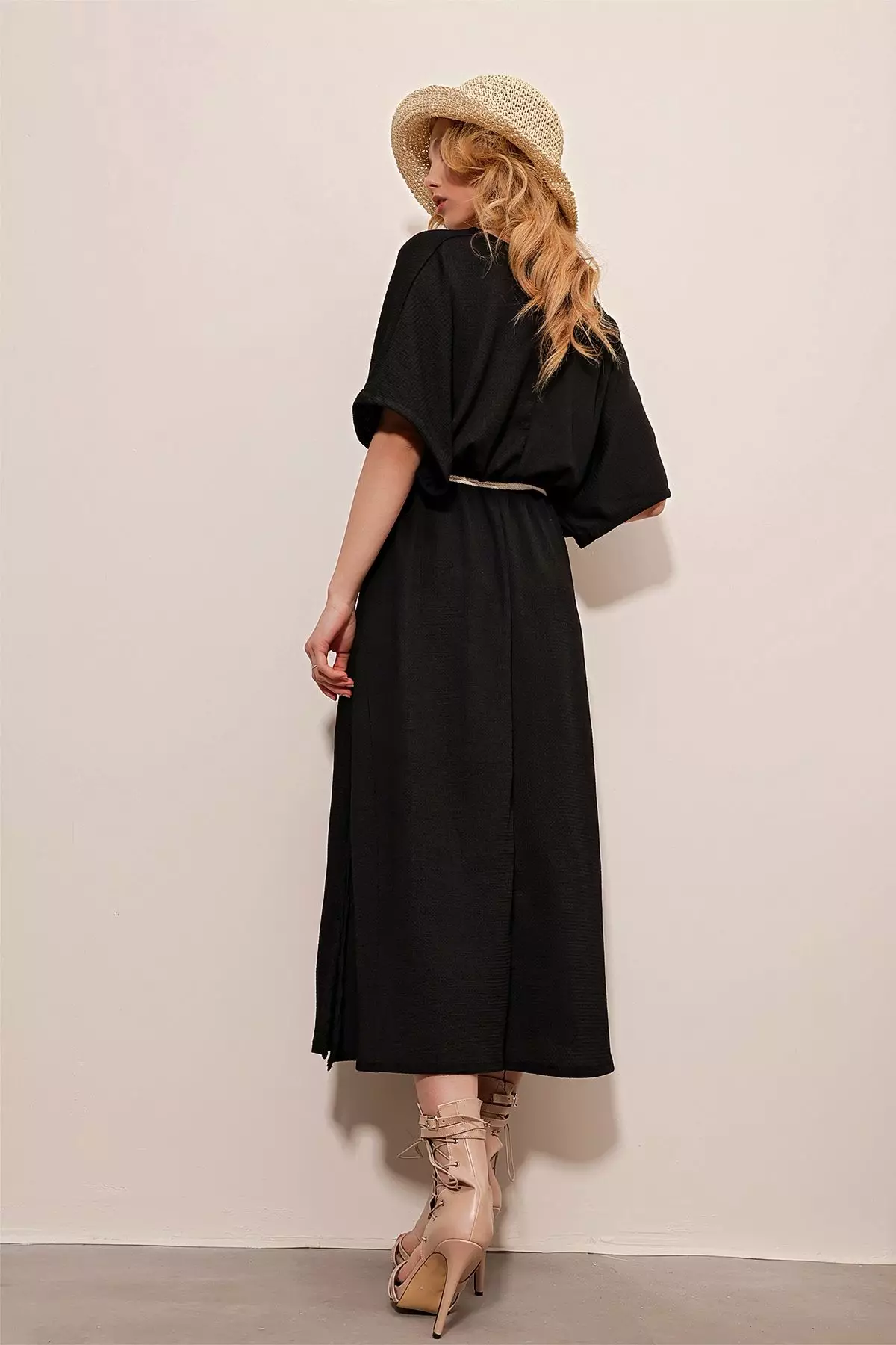 Belted Midi Dress
