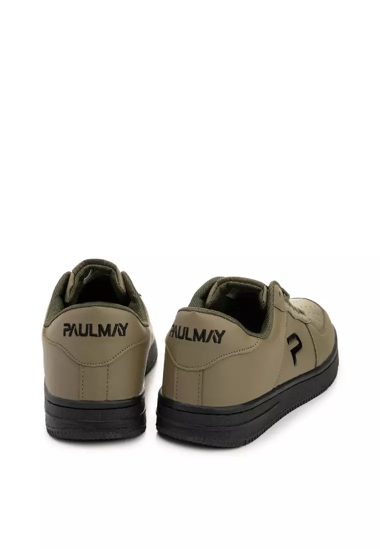 PAULMAY - Sepatu Sneakers Pria Denver - Army Black