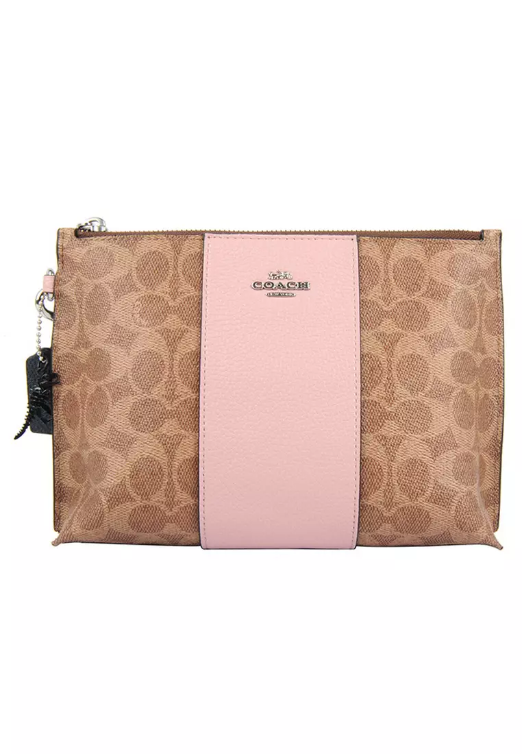 Coach charlie wristlet hot sale