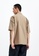 URBAN REVIVO 米褐色 Patch Pocket Short Sleeves Shirt 3AC4DAA8137D76GS_2