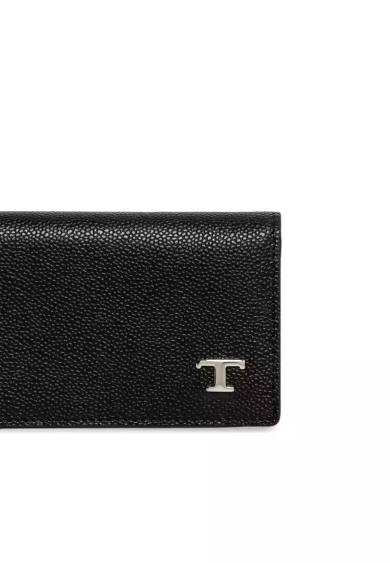 Calfskin Leather Card Holder