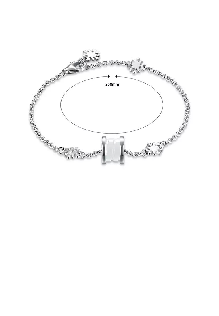 White ceramic bracelet cheap