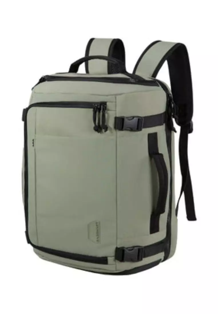 Bagsmart Blast Quick Access Carry On Travel Backpack Extended 38L (Mossy)
