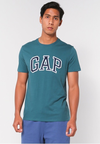 GAP green Logo Short Sleeves T-Shirt B19FDAA6F7240BGS_1