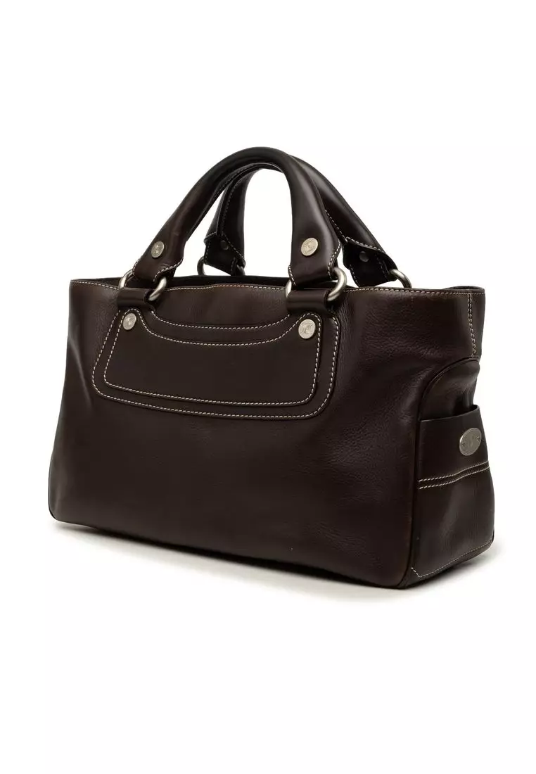 Pre-Loved Celine Leather Boogie Handbag