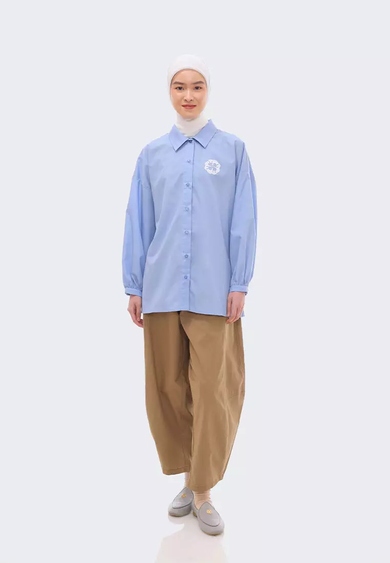 Ria Miranda Blue Sky Athena Shirt