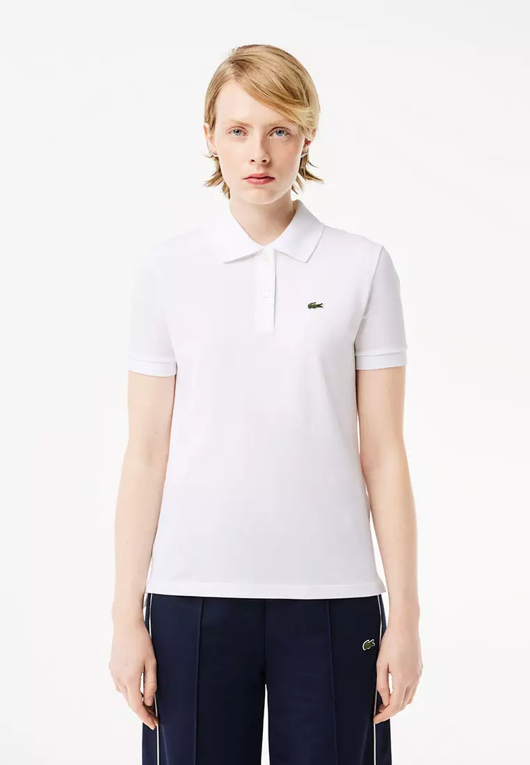 Buy Lacoste Women s Lacoste Regular Fit Soft Cotton Petit Piqu