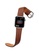 Kings Collection brown Brown Leather Woven Apple Watch Band 38MM / 40MM / 41MM (KCWATCH1204) 4BD1DACEB3602BGS_4