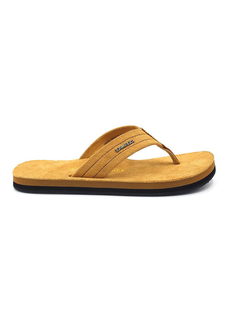 York - Whisky Leather Sandals & Flip Flops