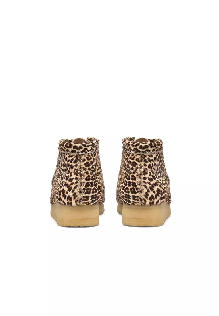 Womens Wallabee Boot - Leopard Print