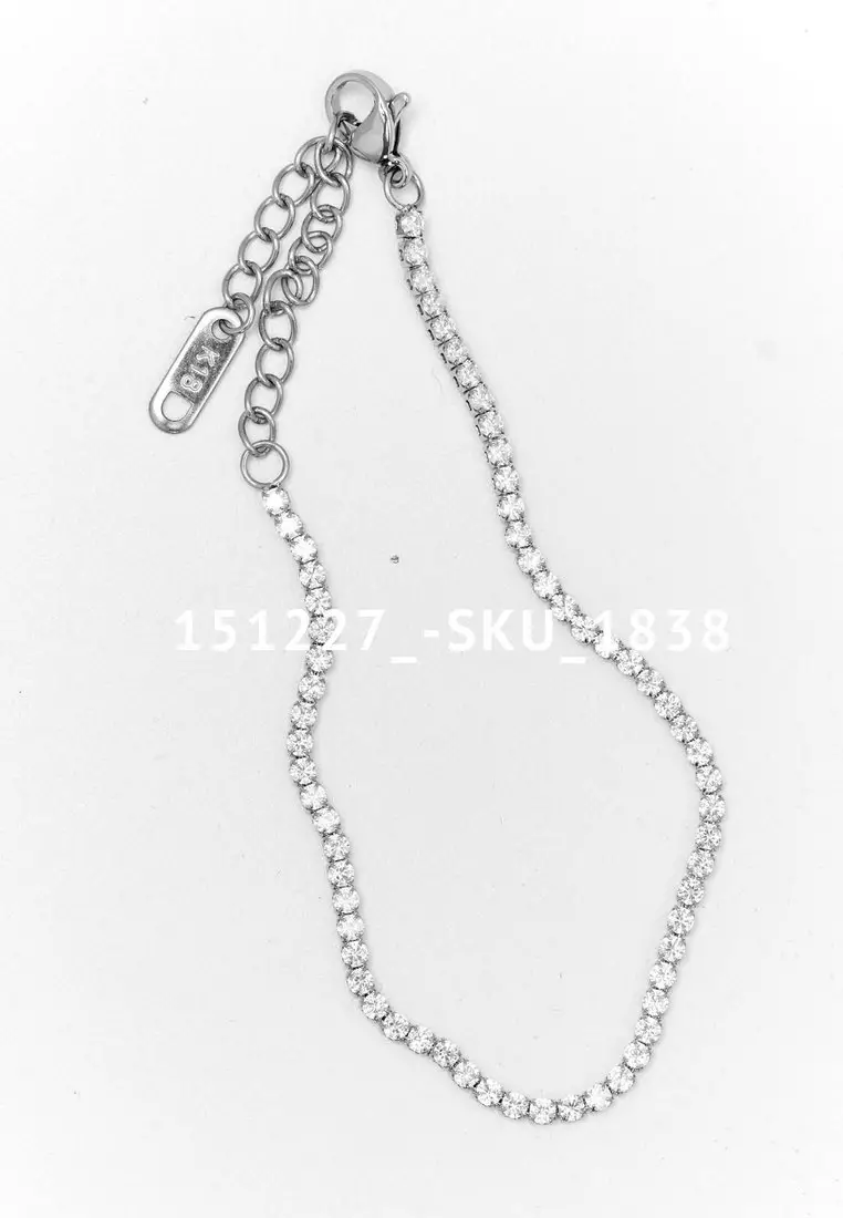 Gmn Tennis 01 Bracelet - Silver