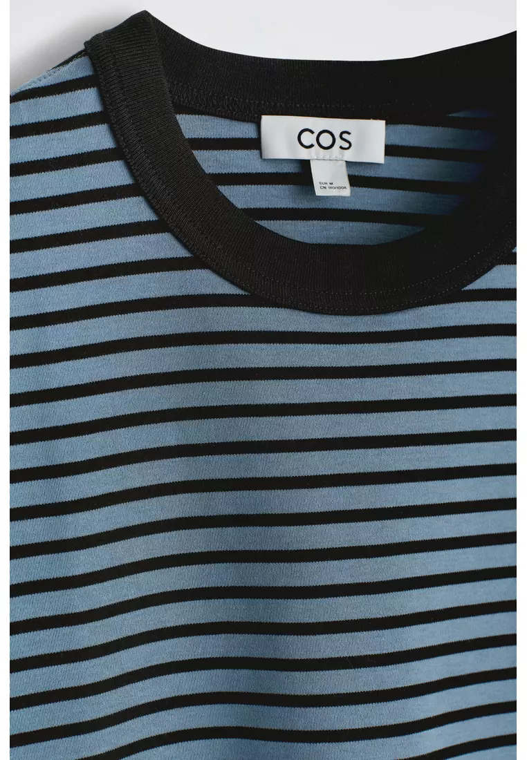 INTERLOCK COTTON CREW-NECK T-SHIRT