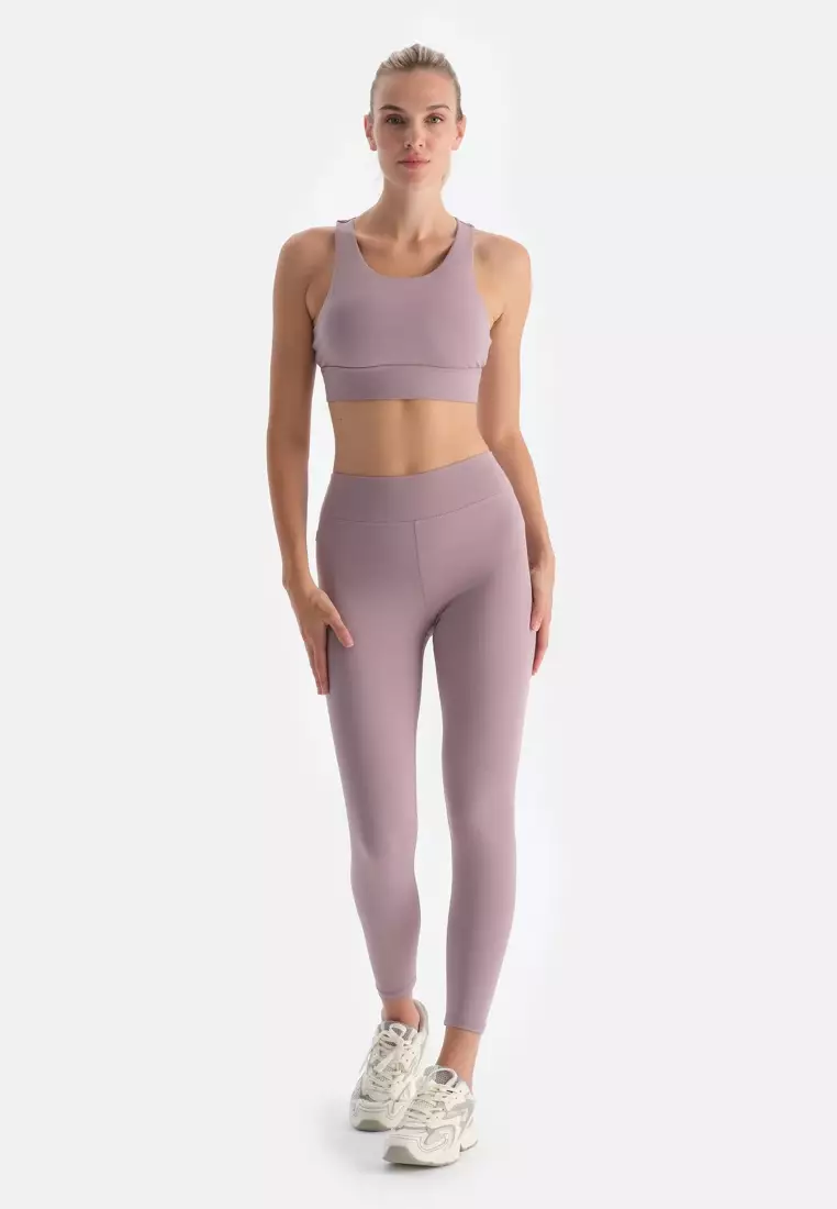 Dusty Rose Leggings, Shaping, Activewear for Women