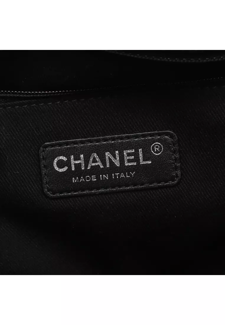 Buy Chanel Pre-loved CHANEL matelasse deca coco mark chain shoulder bag  Caviar skin black silver hardware Online