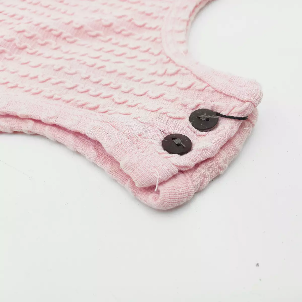 Wakakids Jumpsuit Bayi Perempuan Jumper Singlet Rajut Bodysuit Usia 6 Bulan Hingga 2 Tahun 3909 Dusty Rose