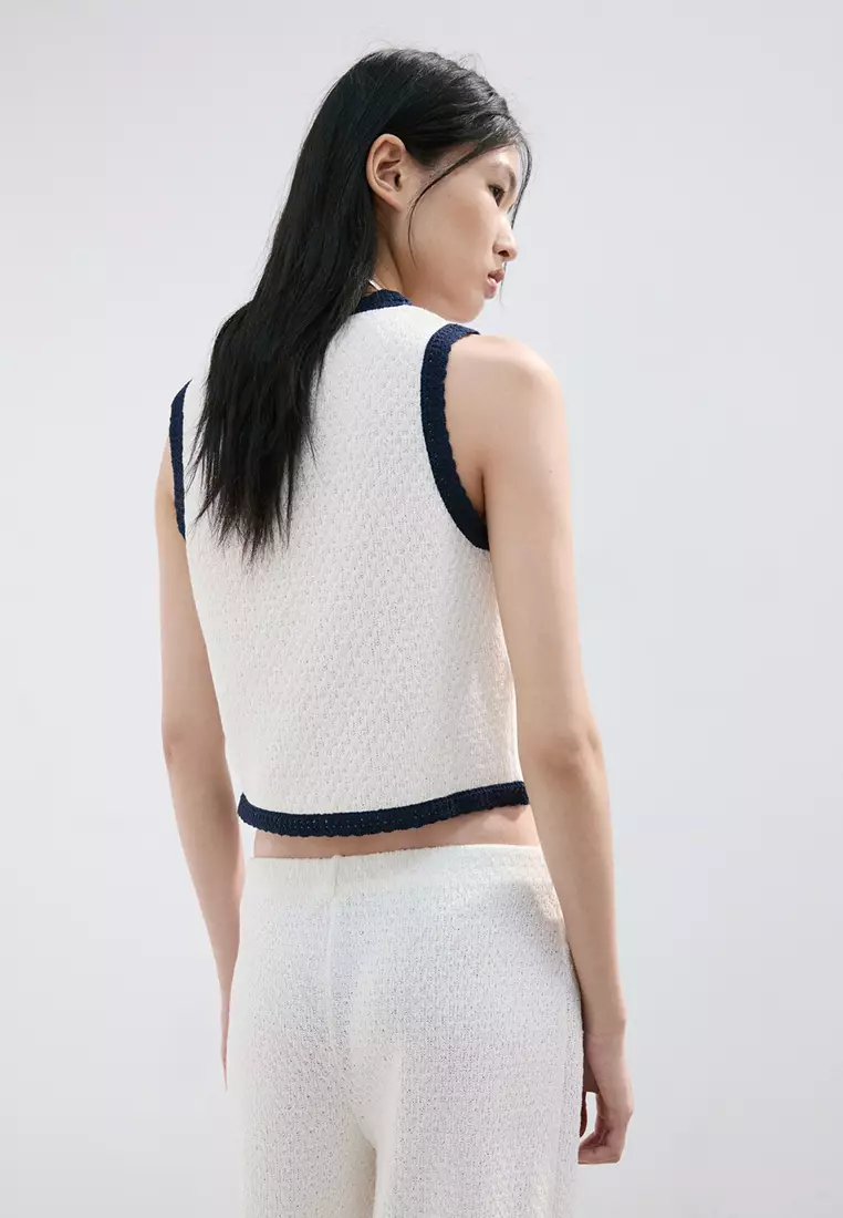 Bow Tie Waistcoat Top