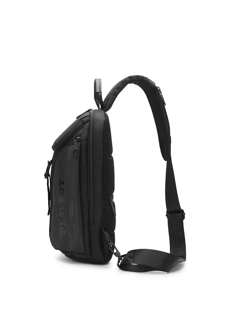 Buy Playboy Men's Chest Bag / Single Strap Backpack Online | ZALORA ...