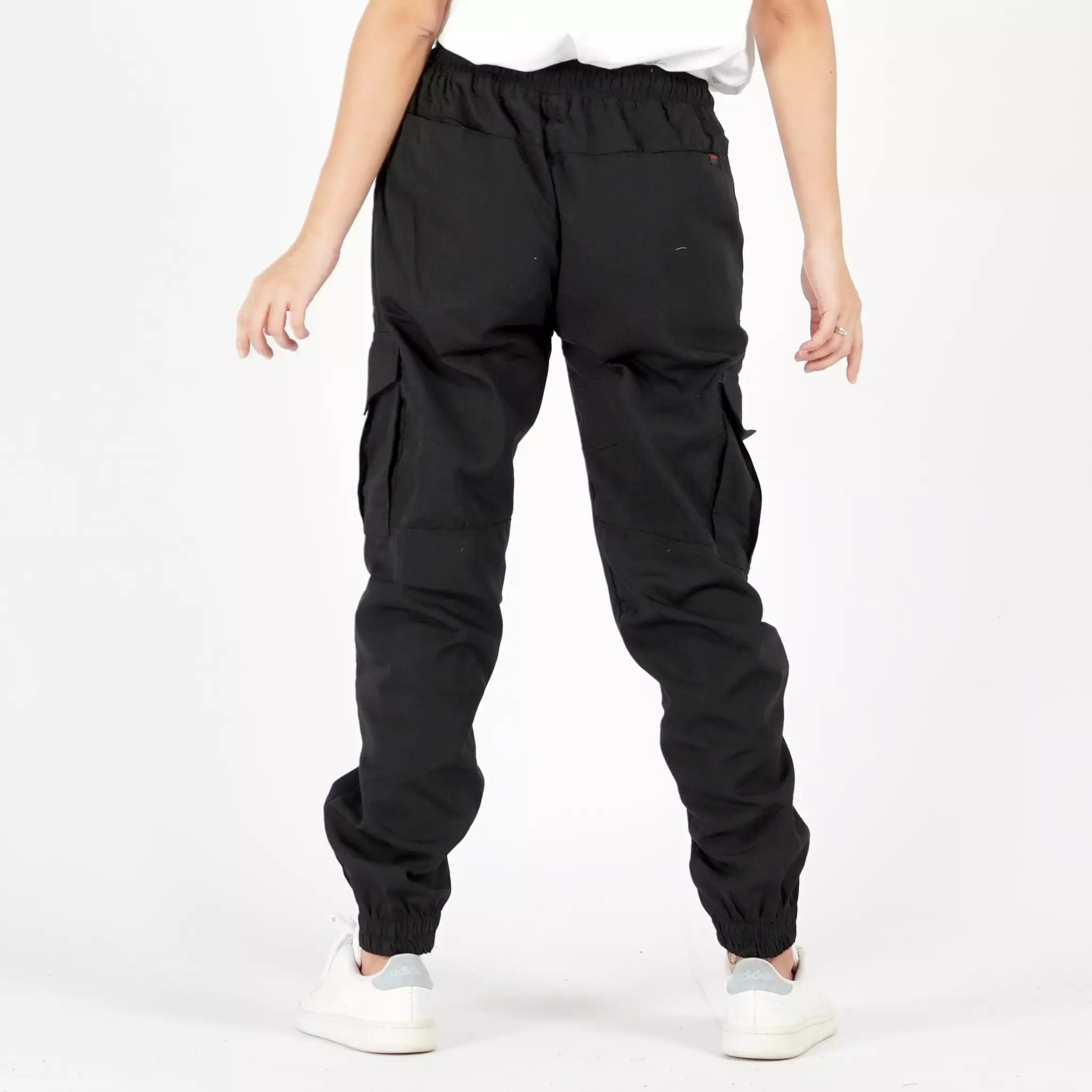  DIVA Celana Cargo Hitam Celana Kargo Wanita Celana Panjang Cargo Wanita - HITAM