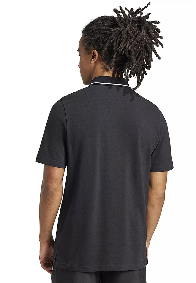 Essentials Small Logo Piqué Polo Shirt