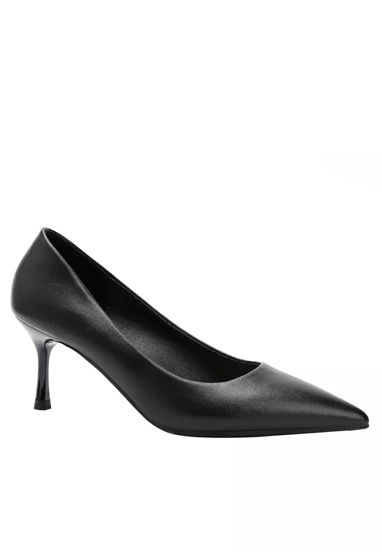 Discount on Twenty Eight Shoes  shoes - SKU: 6.5CM Microfiber Leather Pointy Pumps 2065-2