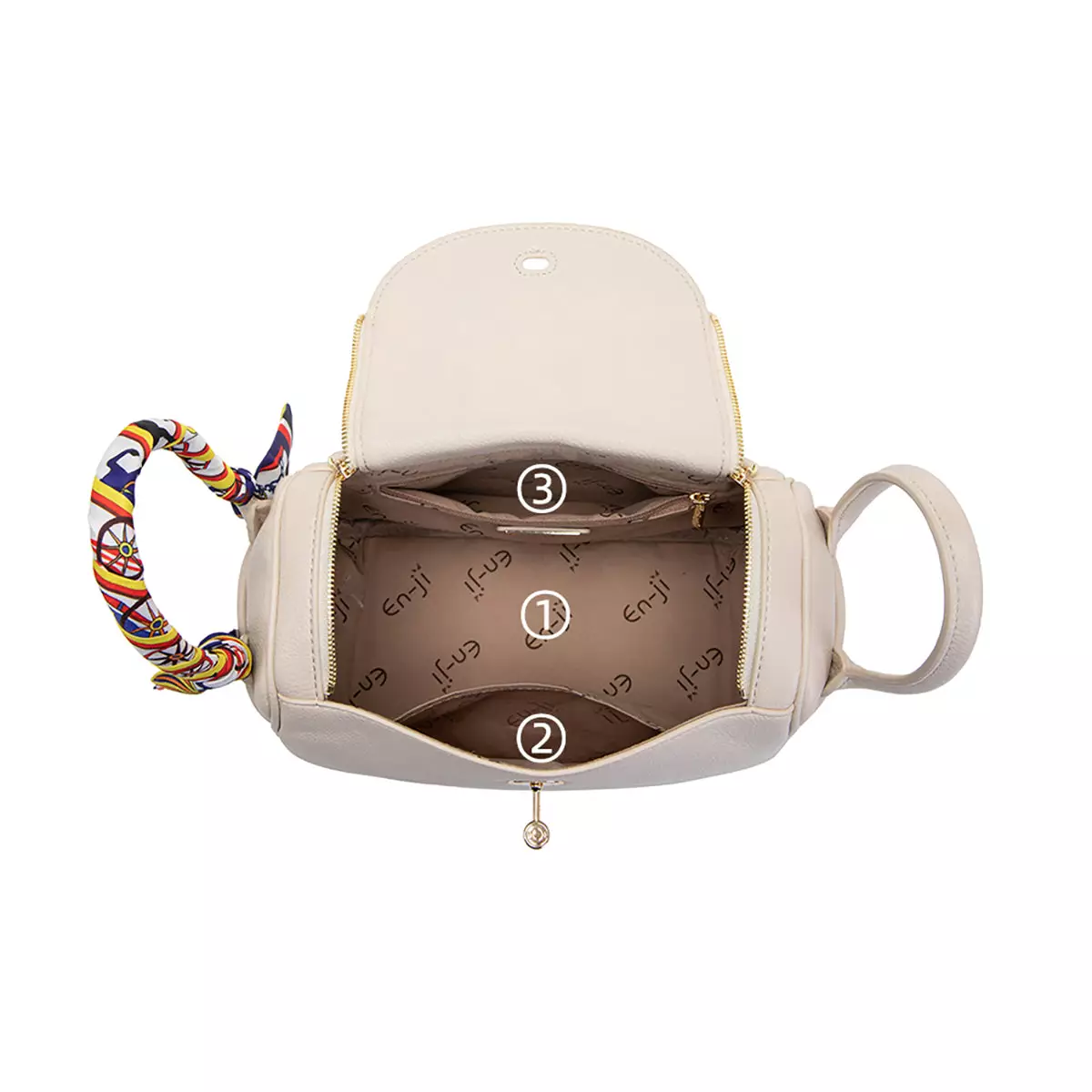 En-ji Jiyol Shoulderbag - Cream