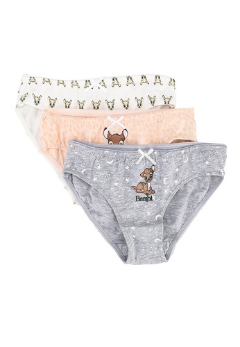 FOX Kids & Baby grey Assorted Print Panties 64BE6KABE196CCGS_1