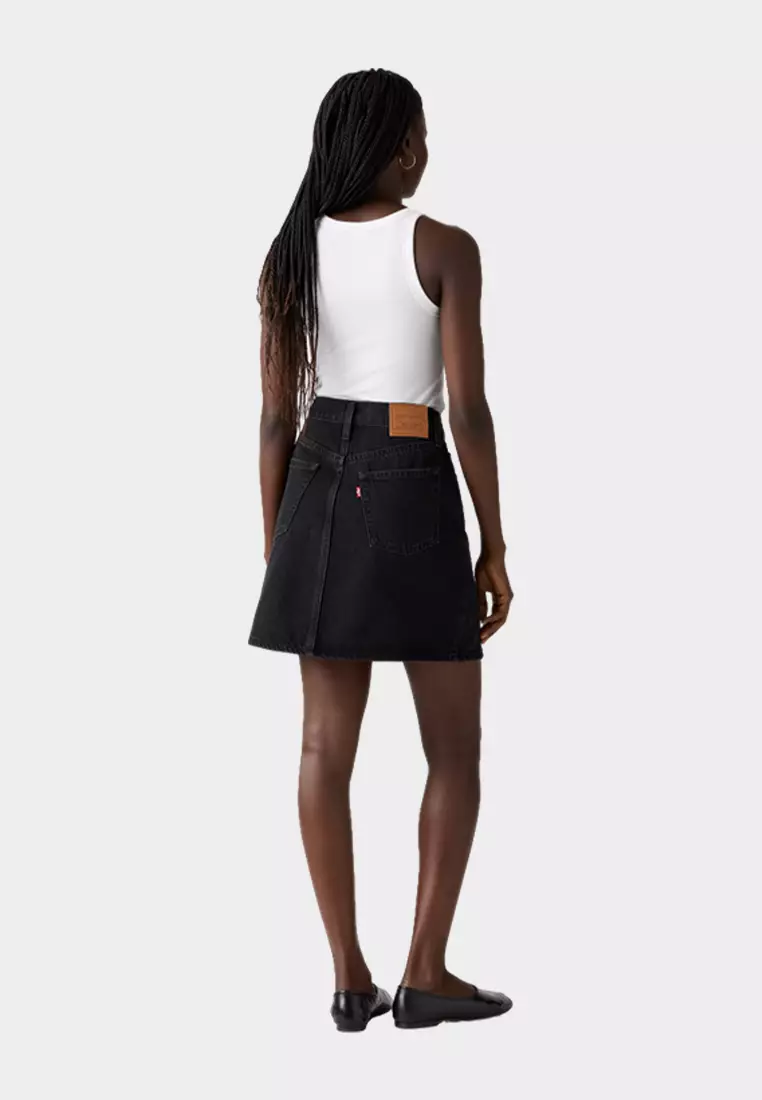 Women's Retro Button Front Skirt 003RO-0003