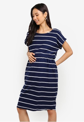 Jual Jojo Maman Bébé Summer Breton Maternity And Nursing Dress