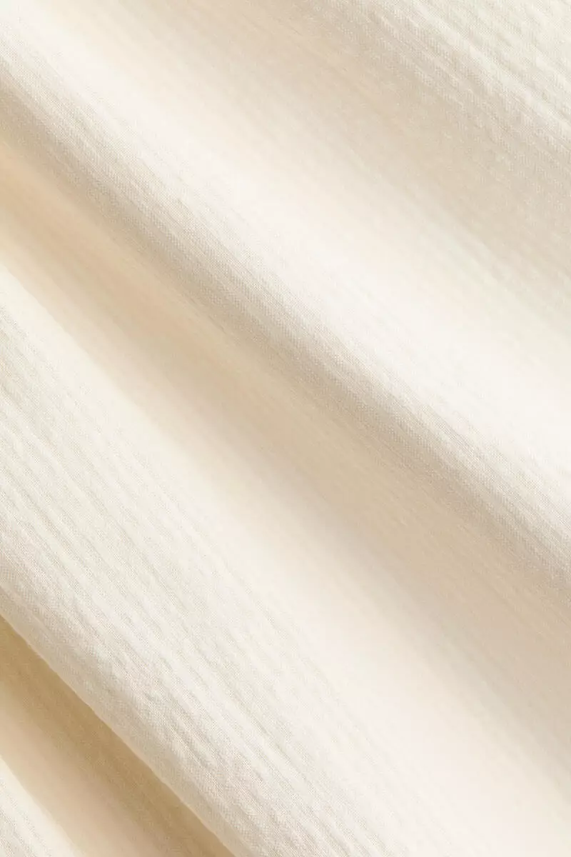 Smocked seersucker dress