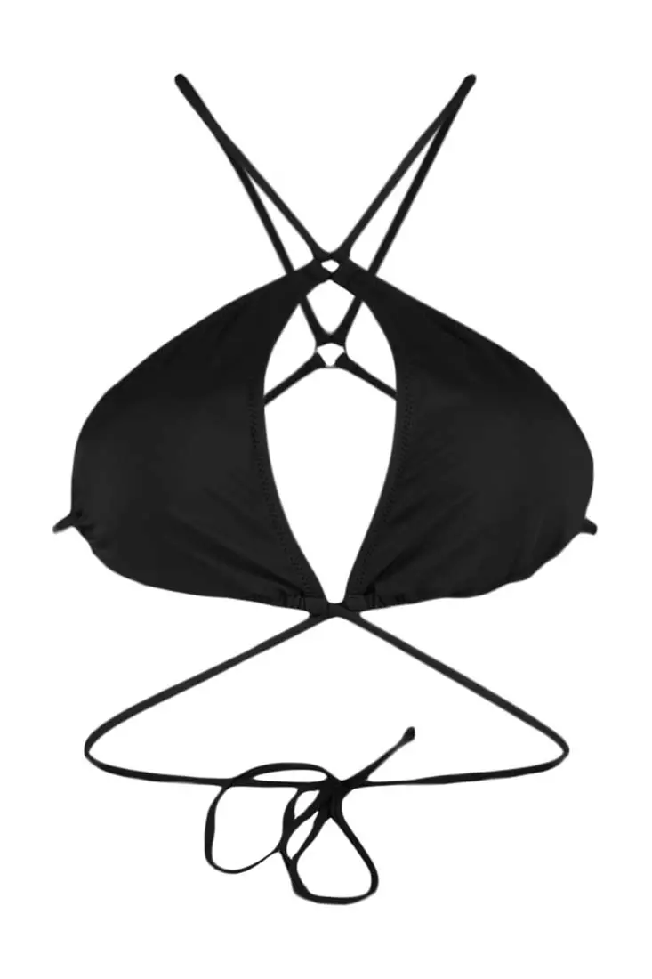Halterneck Bikini Top
