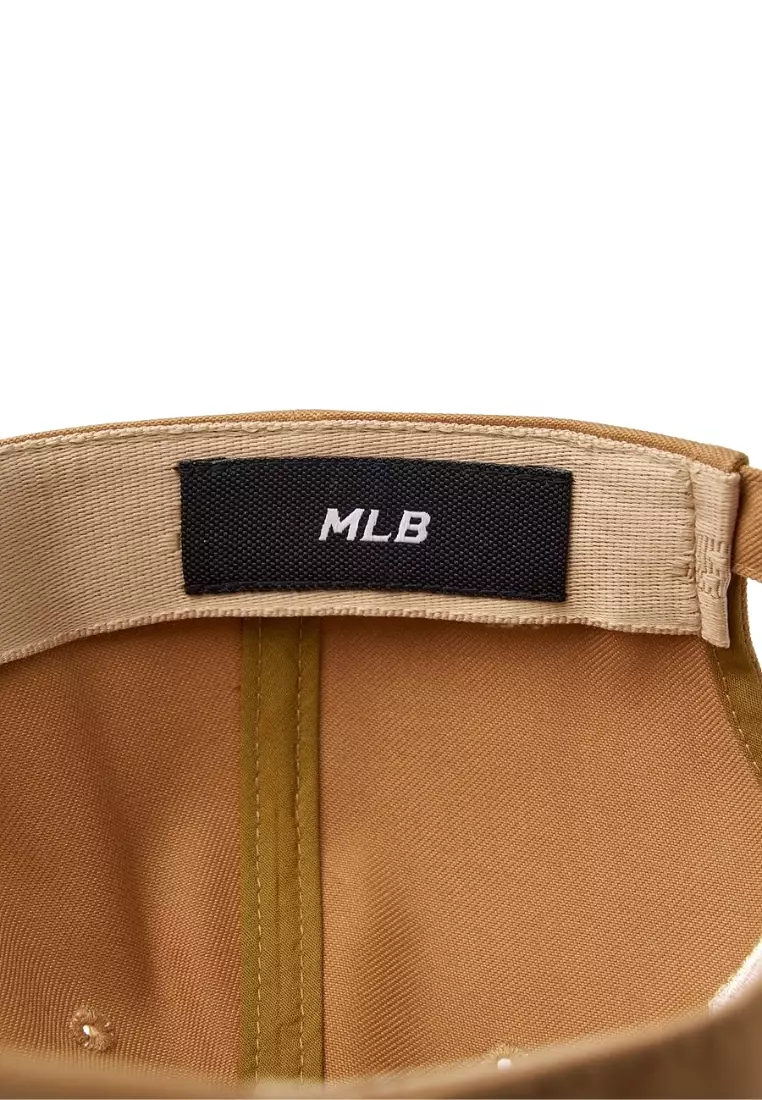 Varsity Cursive Fluffy Logo Unstructured Ball Cap - Boston Camel