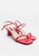 Benitz red Women Ankle Strap Block Heels Casual 69C80SHB3EB69FGS_4