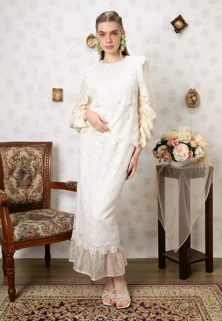 DAHLIA LACE KURUNG SET