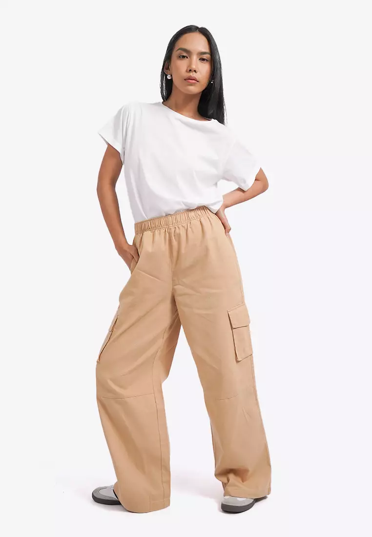 Wide Leg Cargo Pants