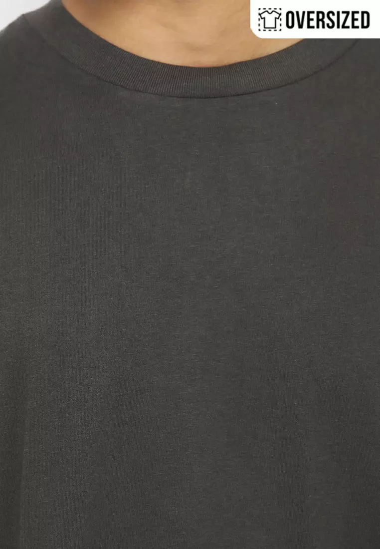 RBJ T-Shirt Cotton Polos Oversized Pria 2079030001