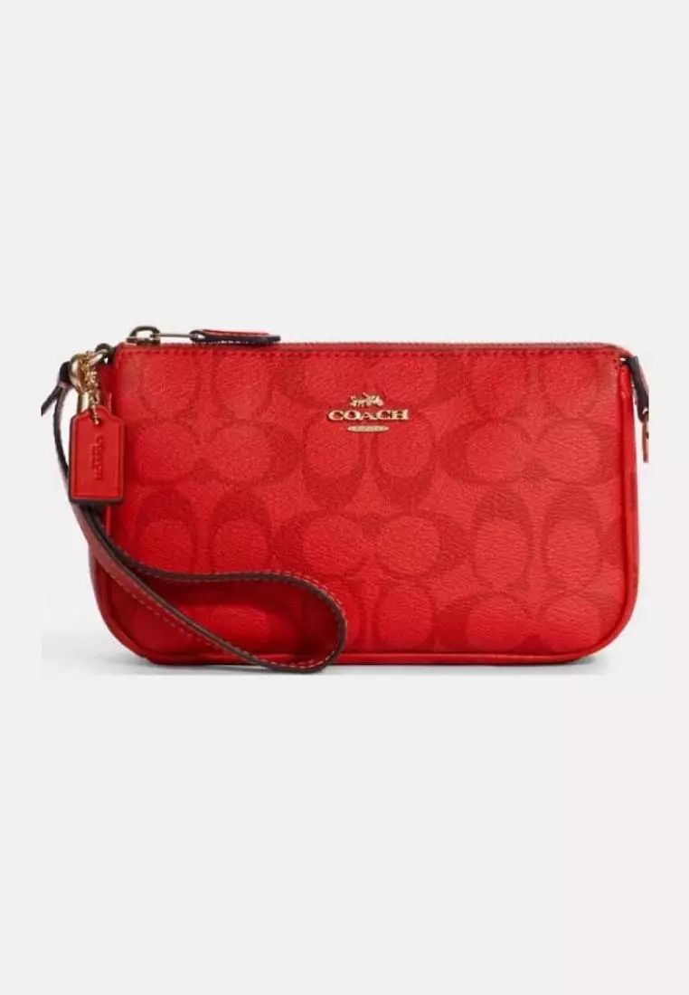 Coach Nolita 19 In Signature Canvas Miami Red