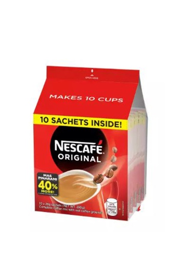 Buy Nescafe Nescafe Original 3 In 1 Coffee 28g Pack Of 10 Sachets 2020 Online Zalora Philippines