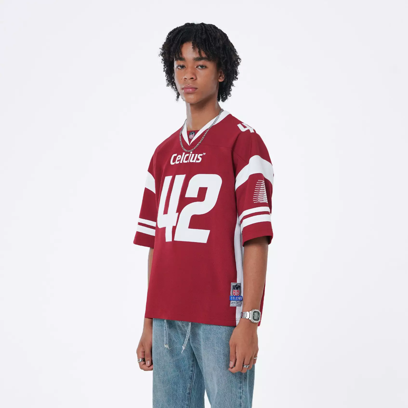 CELCIUS AMF Kaos Jersey LIN001377C Merah